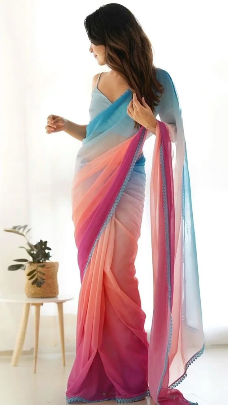 Satin Modern Saree